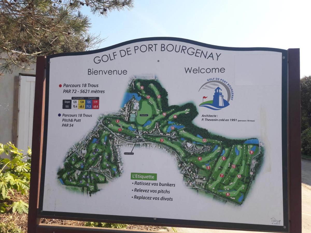 Port Bourgenay Ile au Pré vue lac et golf Talmont-Saint-Hilaire Exterior foto